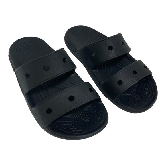 Crocs Classic Slide Two Strap Sandals Size J 1 - Picture 10 of 10